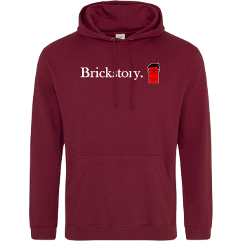 Brickstory - Original Logo JH Hoodie - Bordeaux