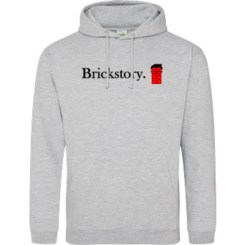 Brickstory - Original Logo JH Hoodie - Heather Grey