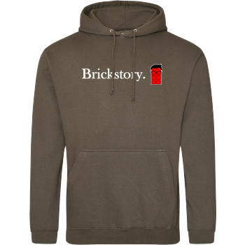 Brickstory - Original Logo JH Hoodie - Khaki