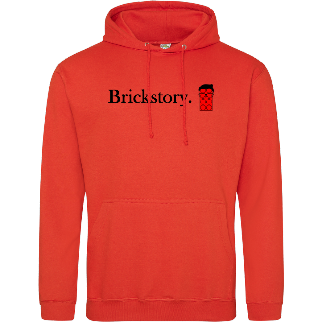 Brickstory Brickstory - Original Logo Sweatshirt JH Hoodie - Orange