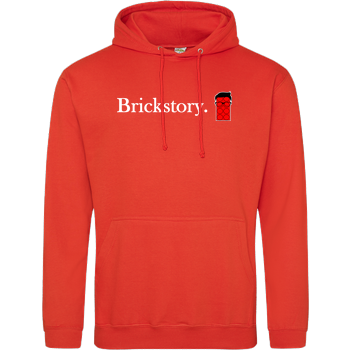Brickstory - Original Logo JH Hoodie - Orange