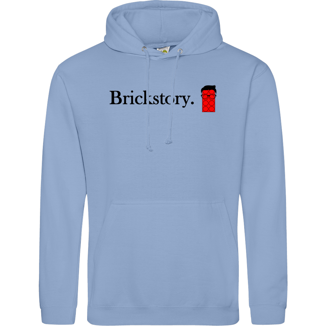 Brickstory Brickstory - Original Logo Sweatshirt JH Hoodie - sky blue