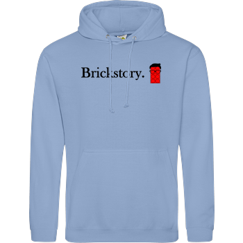 Brickstory - Original Logo JH Hoodie - sky blue