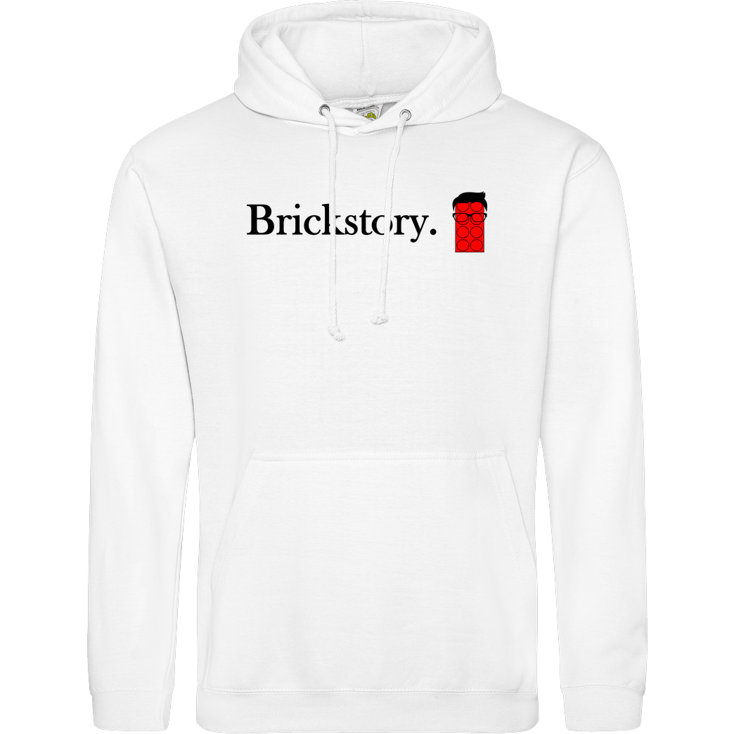 Brickstory Brickstory - Original Logo Sweatshirt JH Hoodie - Weiß