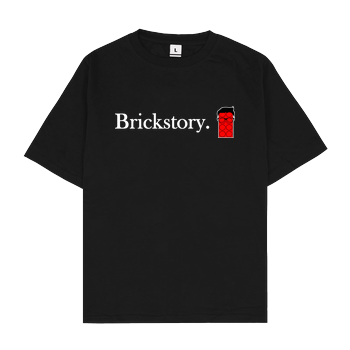 Brickstory - Original Logo Oversize T-Shirt - Black