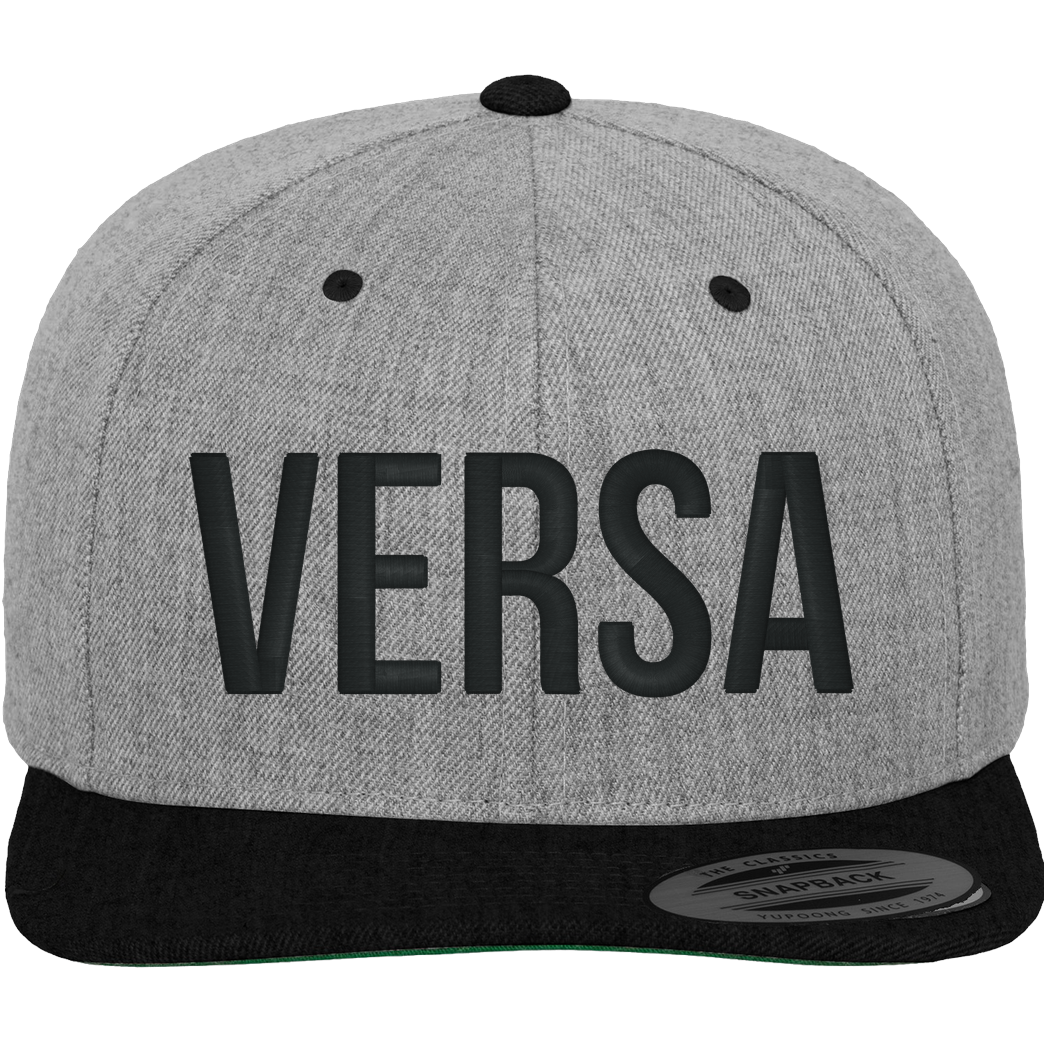 Burak Versa BurakVersa - Versa Logo Cap Cap Cap heather grey/black