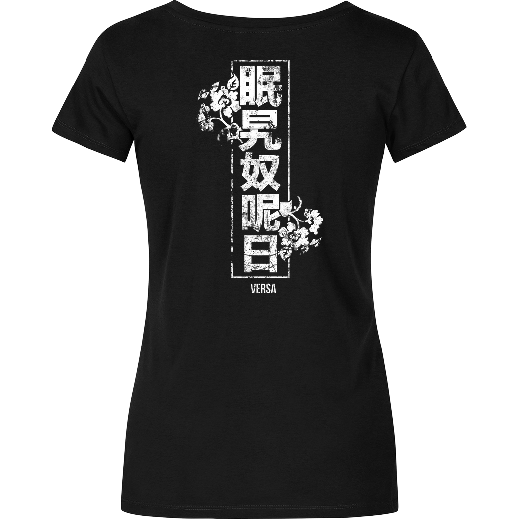 Burak Versa BurakVersa - Versa Logo T-Shirt Girlshirt schwarz