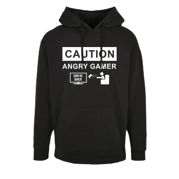 Caution! Angry Gamer Oversize Hoodie