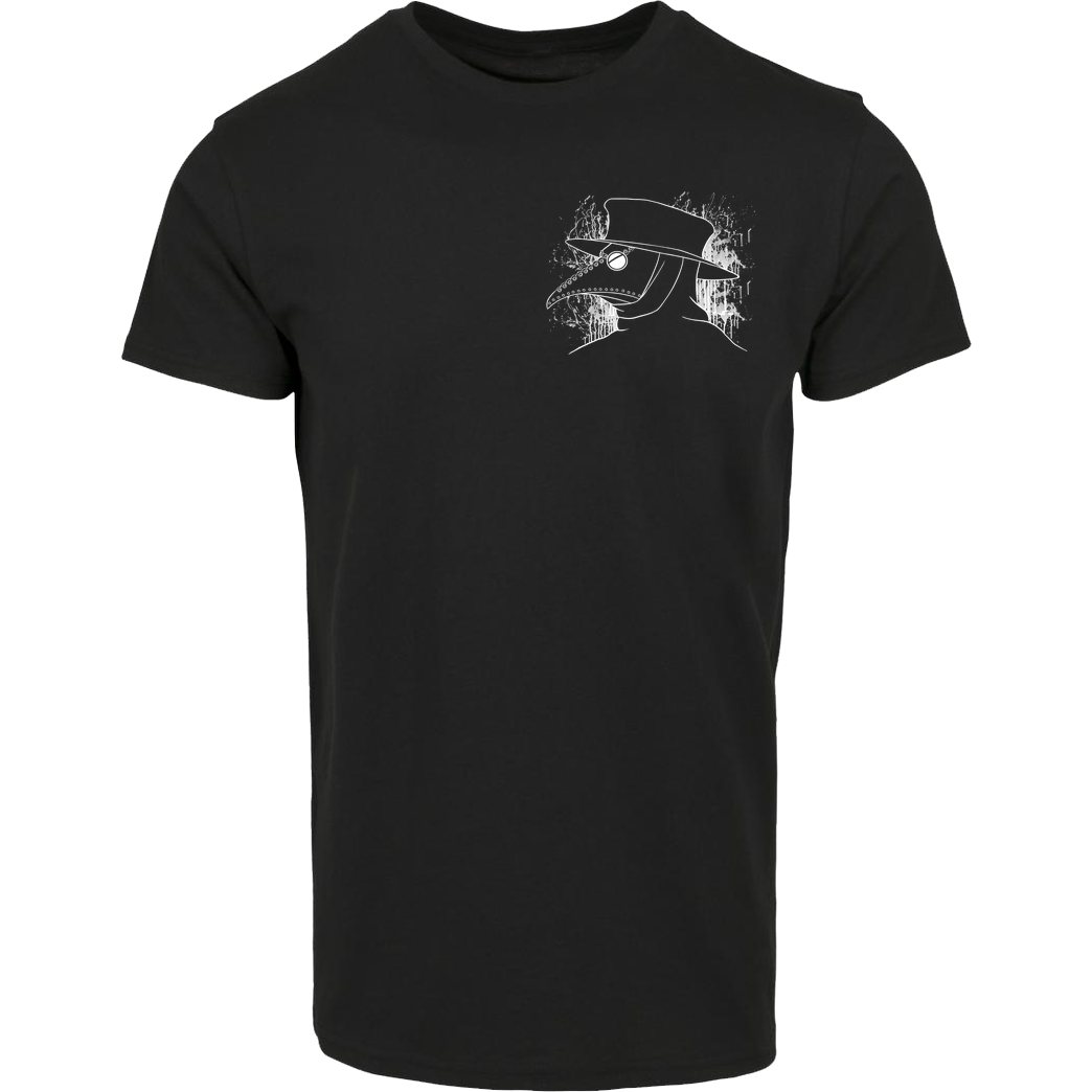CreepyPastaPunch CreepyPastaPunch - Seuchendoktor white T-Shirt House Brand T-Shirt - Black