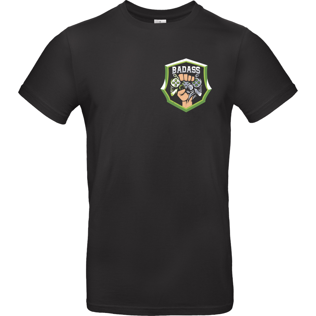 Danny Jesden Danny Jesden - Gamer Pocket T-Shirt B&C EXACT 190 - Black
