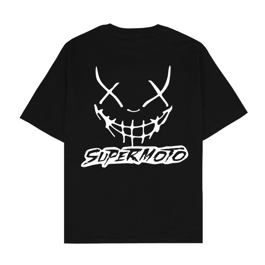 DavidBost David Bost - Supermoto T-Shirt Oversize T-Shirt - Black