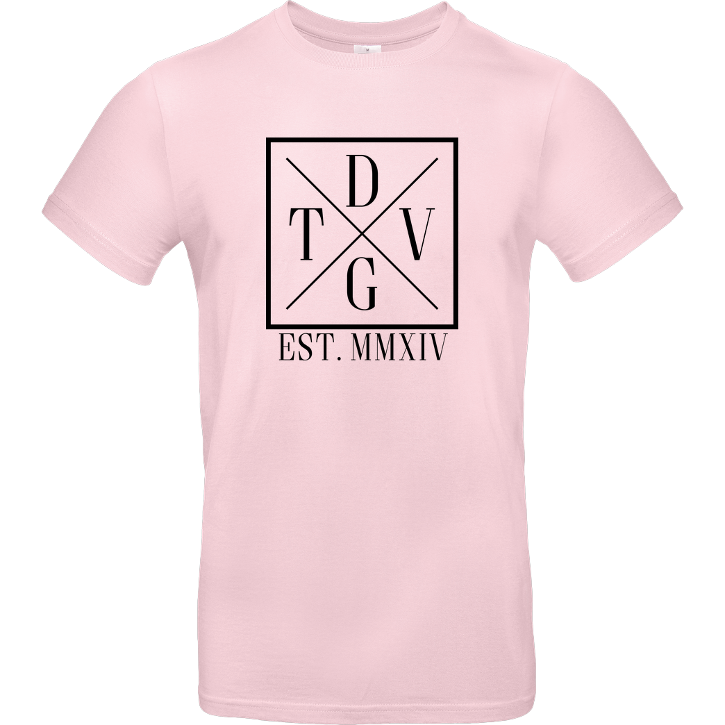 DennisGamingTV DennisGamingTV - X-Logo T-Shirt B&C EXACT 190 - Light Pink