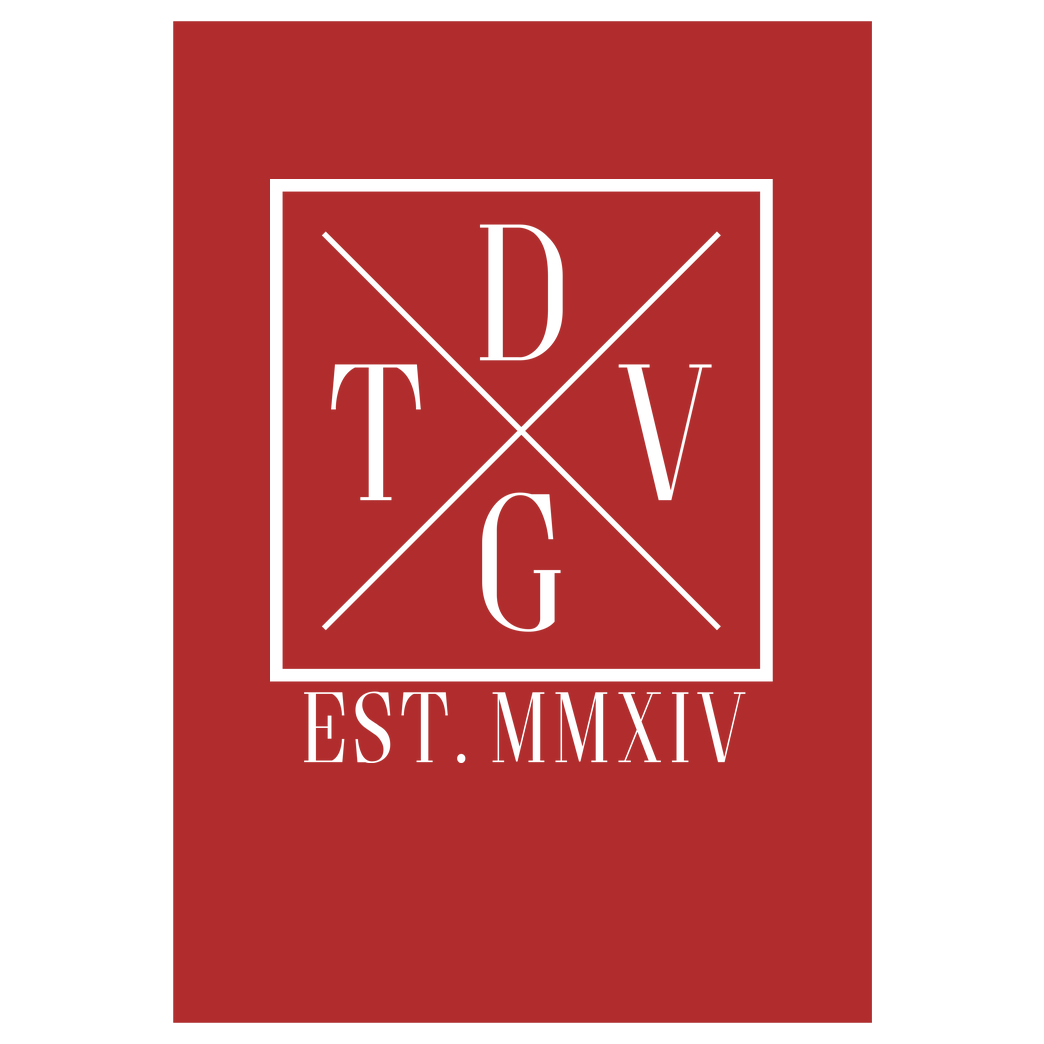 DennisGamingTV DennisGamingTV - X-Logo Druck Art Print red