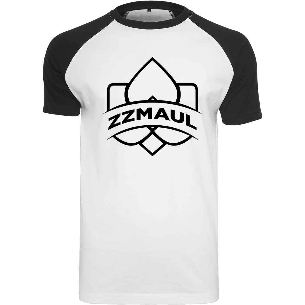 Der Keller Der Keller - ZZMaul T-Shirt Raglan Tee white