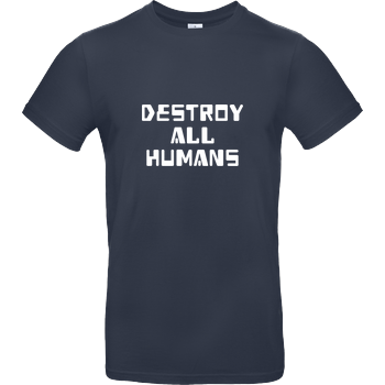 destroy all humans B&C EXACT 190 - Navy
