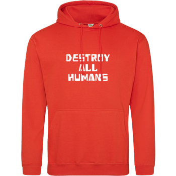destroy all humans JH Hoodie - Orange