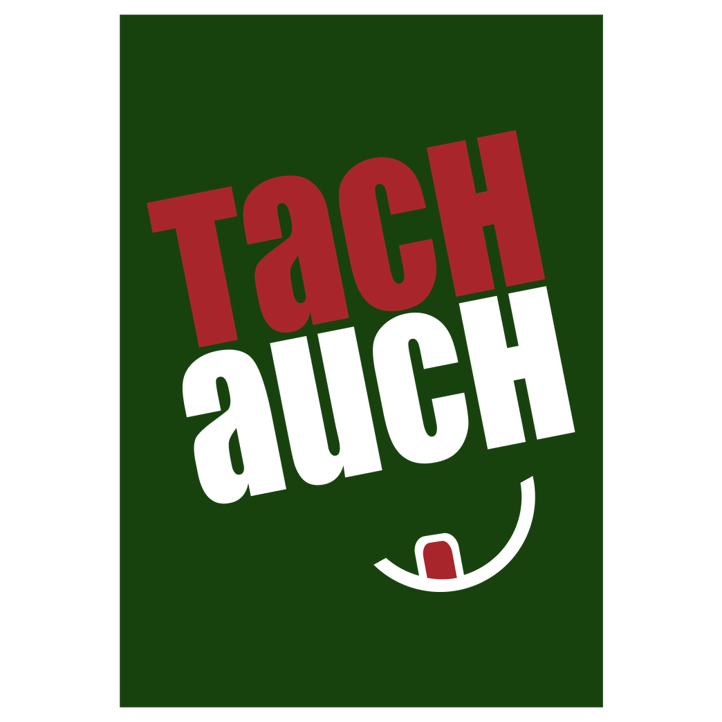 Ehrliches Essen Ehrliches Essen - Tachauch weiss Druck Art Print green