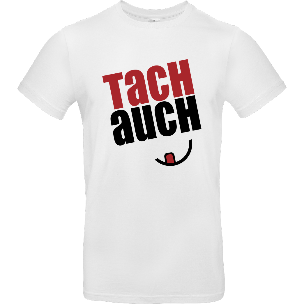 Ehrliches Essen Ehrliches Essen - Tachauch schwarz T-Shirt B&C EXACT 190 -  White