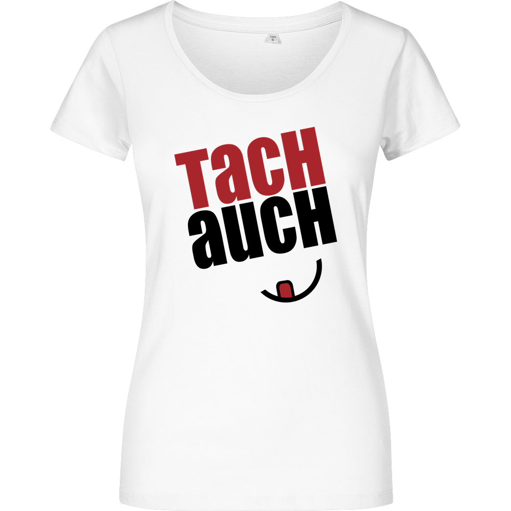 Ehrliches Essen Ehrliches Essen - Tachauch schwarz T-Shirt Girlshirt weiss
