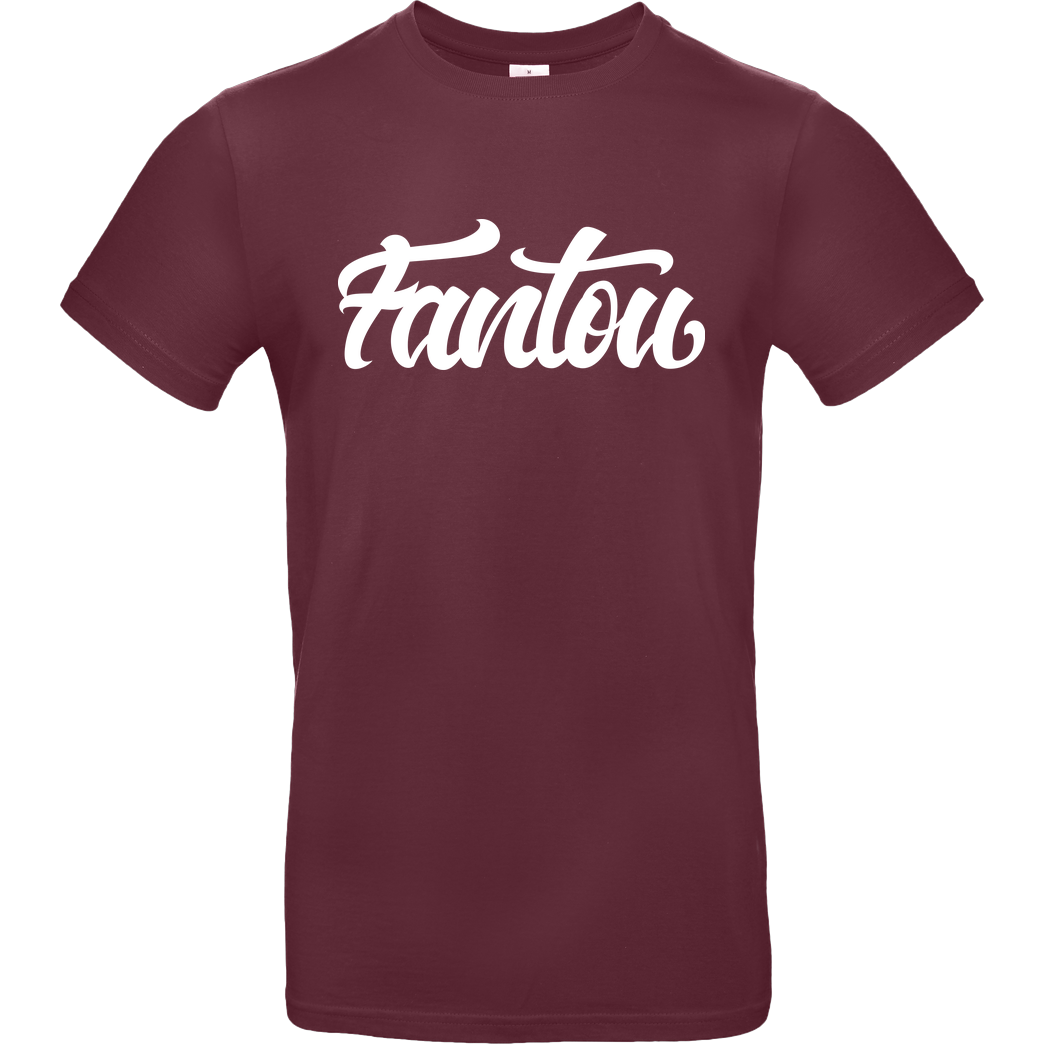 FantouGames FantouGames - Handletter Logo T-Shirt B&C EXACT 190 - Burgundy