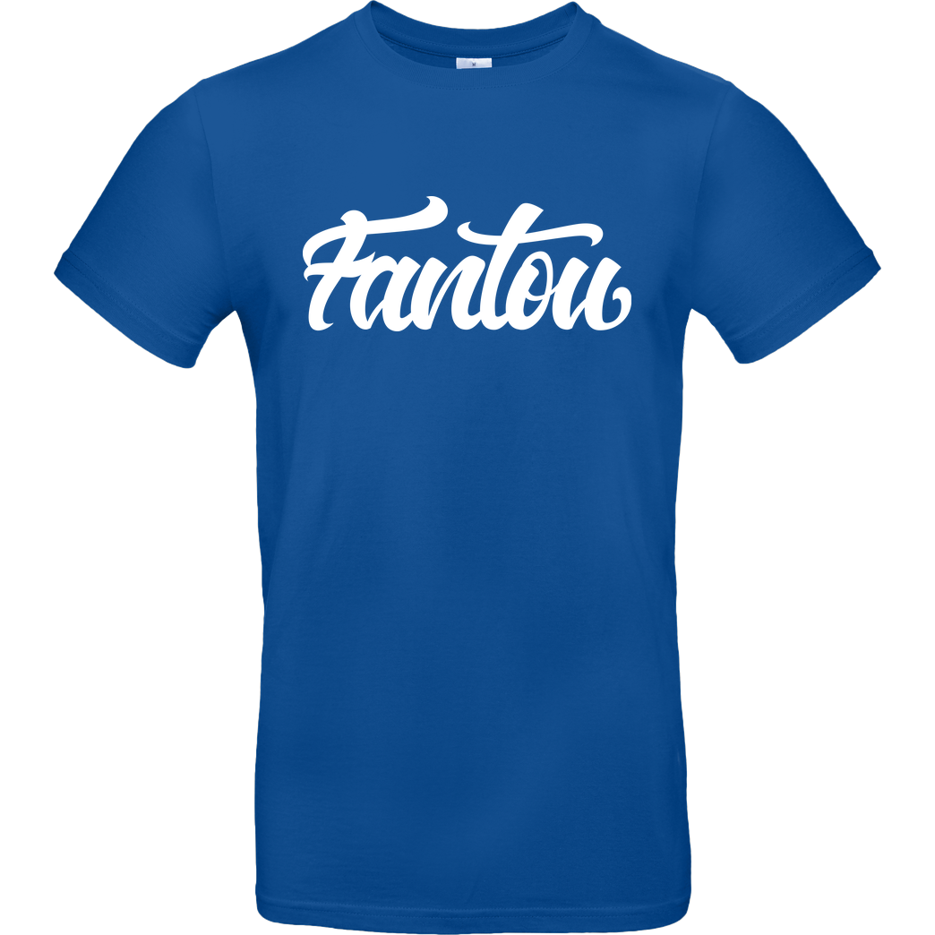 FantouGames FantouGames - Handletter Logo T-Shirt B&C EXACT 190 - Royal Blue