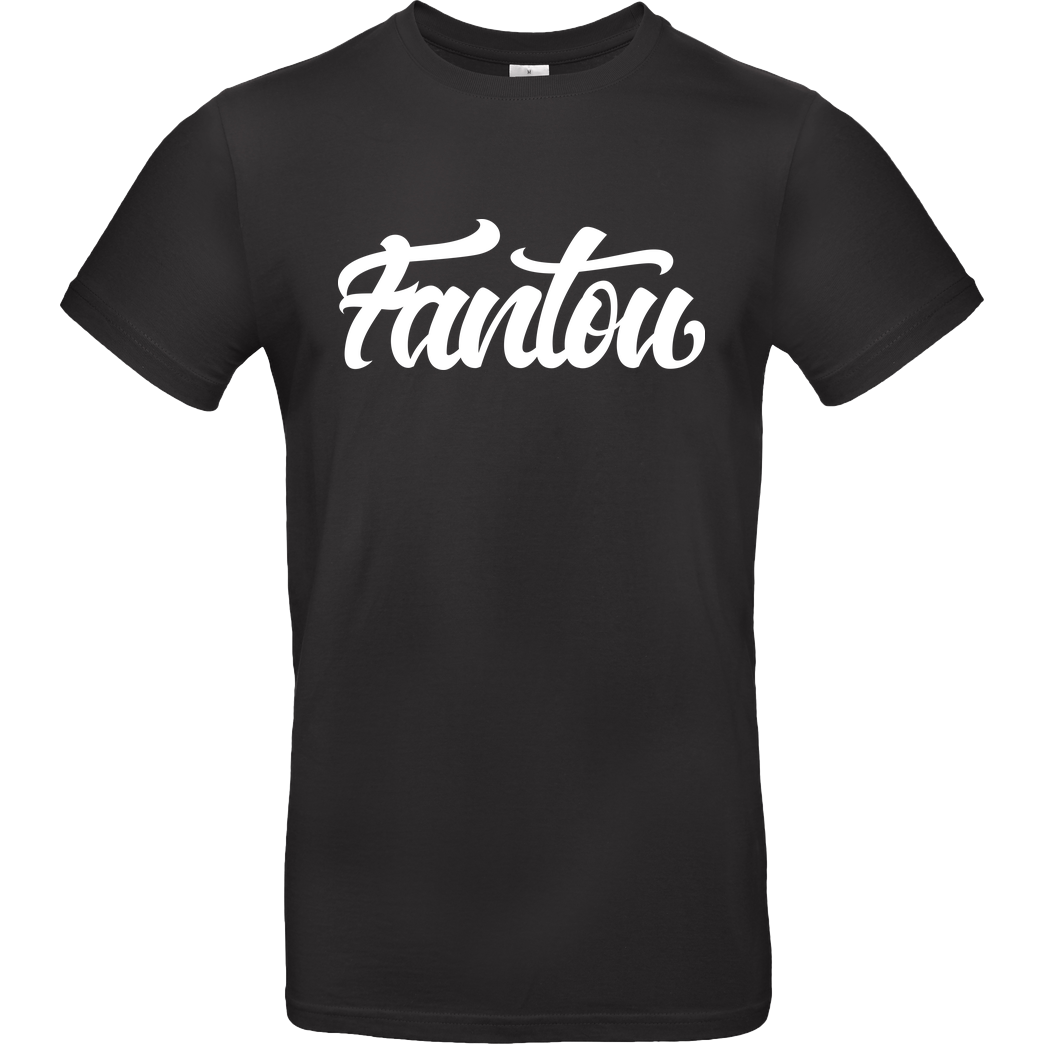 FantouGames FantouGames - Handletter Logo T-Shirt B&C EXACT 190 - Black