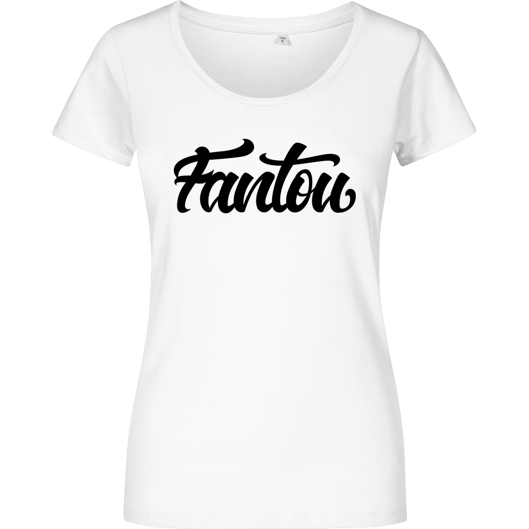 FantouGames FantouGames - Handletter Logo T-Shirt Girlshirt weiss