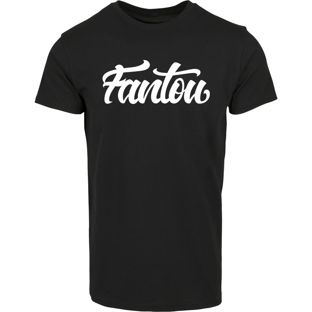 FantouGames FantouGames - Handletter Logo T-Shirt House Brand T-Shirt - Black
