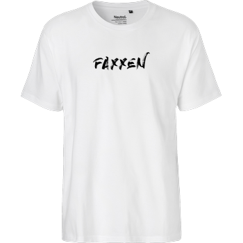 FaxxenTV - Logo Fairtrade T-Shirt - white