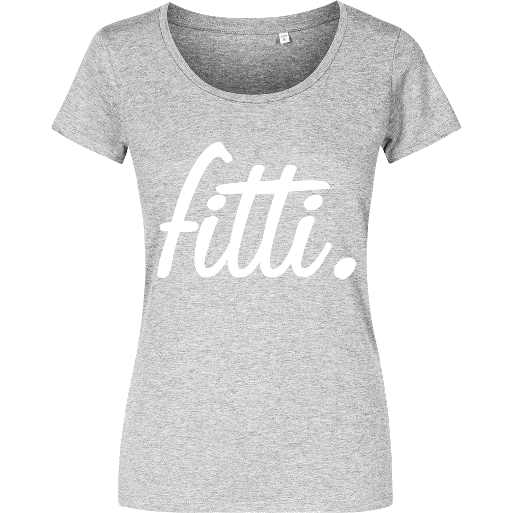 Fittihollywood FittiHollywood - fitti. T-Shirt Girlshirt heather grey