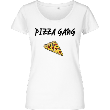 FittiHollywood- Pizza Gang Girlshirt weiss