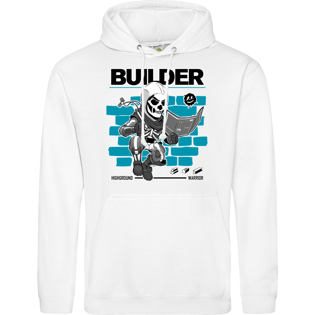 Fixx Fixx - Builder Sweatshirt JH Hoodie - Weiß