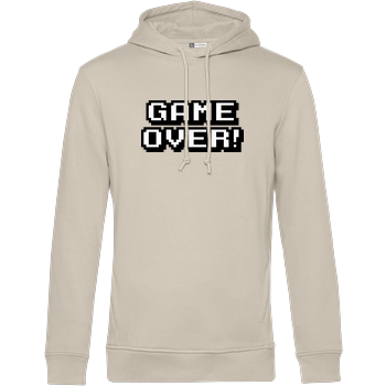 Game Over B&C HOODED INSPIRE - Off-White
