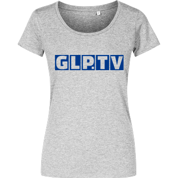 GLP - GLP.TV royal Girlshirt heather grey