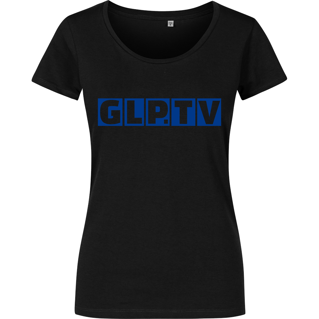 GermanLetsPlay GLP - GLP.TV royal T-Shirt Girlshirt schwarz