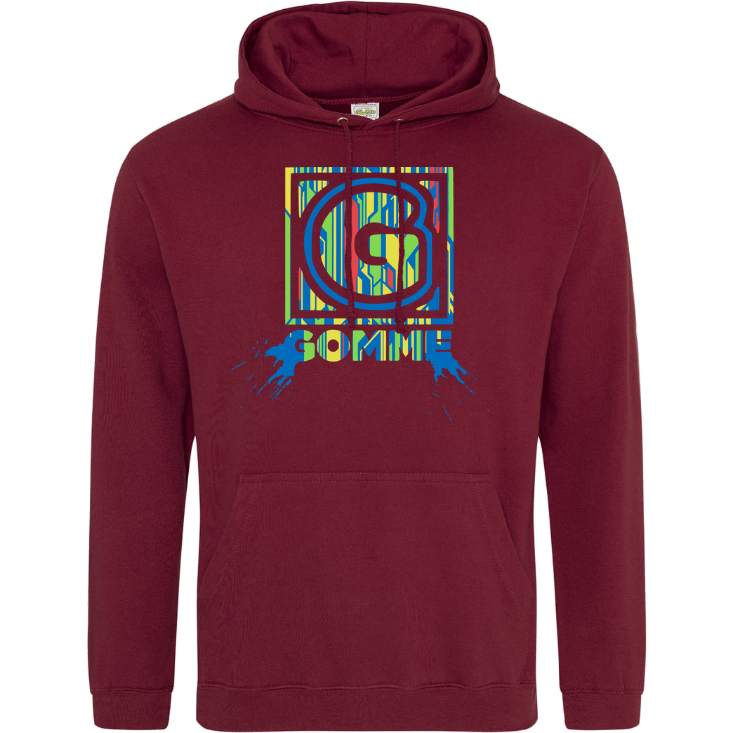 GommeHD GommeHD - Splash Sweatshirt JH Hoodie - Bordeaux