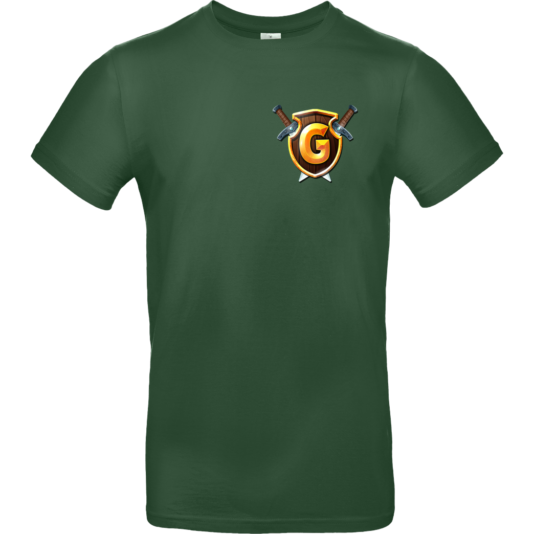 GommeHD GommeHD - Wappen klein T-Shirt B&C EXACT 190 -  Bottle Green