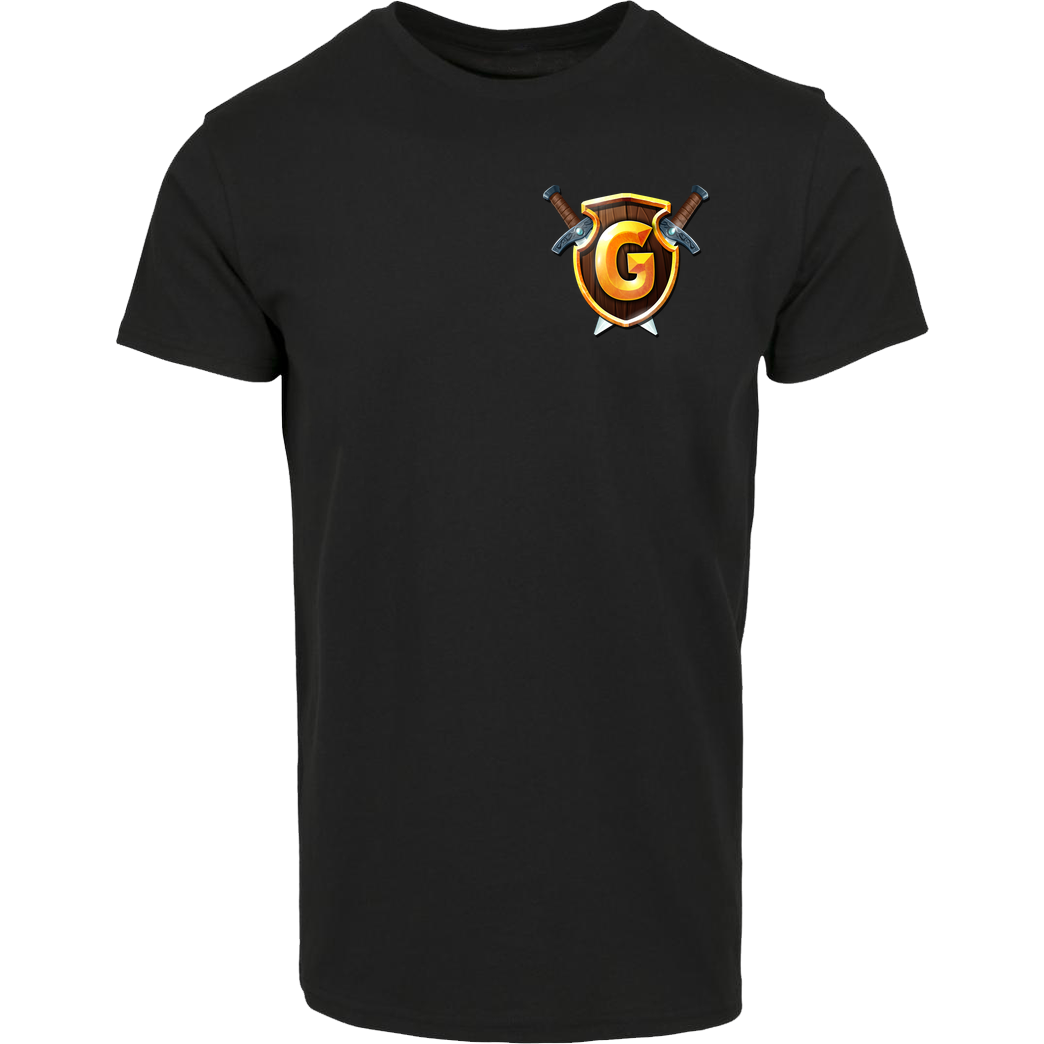 GommeHD GommeHD - Wappen klein T-Shirt House Brand T-Shirt - Black