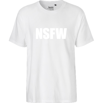 NSFW Fairtrade T-Shirt - white