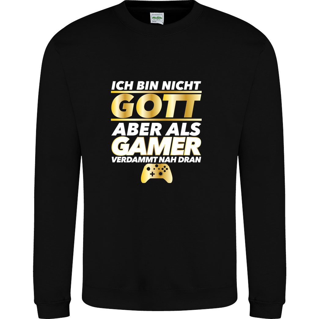 bjin94 Ich bin nicht Gott v2 Sweatshirt JH Sweatshirt - Schwarz