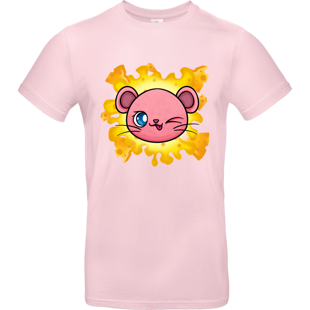 None Isy - TeamIsy T-Shirt B&C EXACT 190 - Light Pink