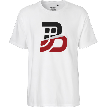 JJB - Colored Logo Fairtrade T-Shirt - white