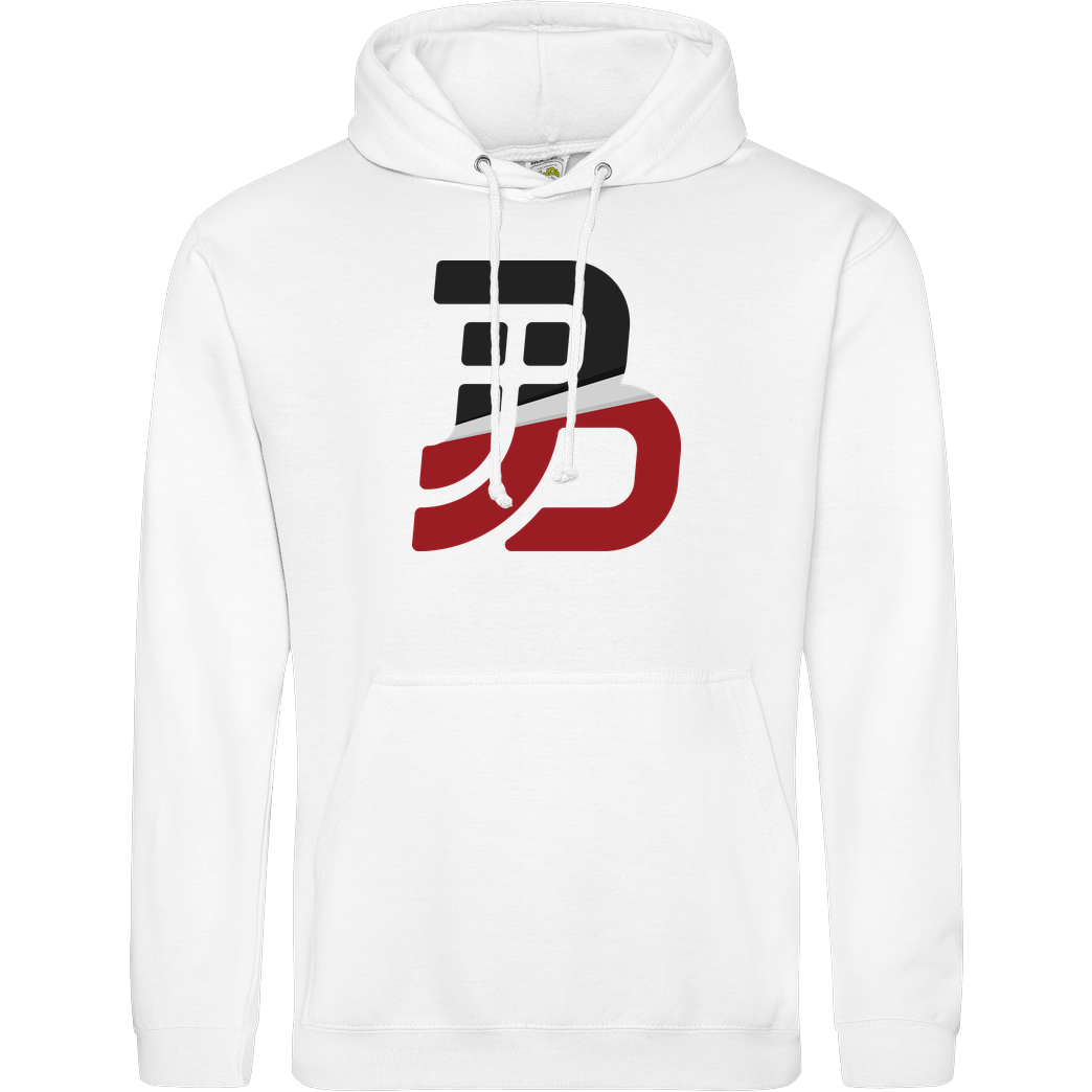 JJB JJB - Colored Logo Sweatshirt JH Hoodie - Weiß