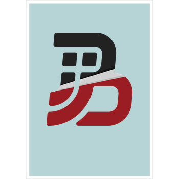 JJB - Colored Logo Art Print mint