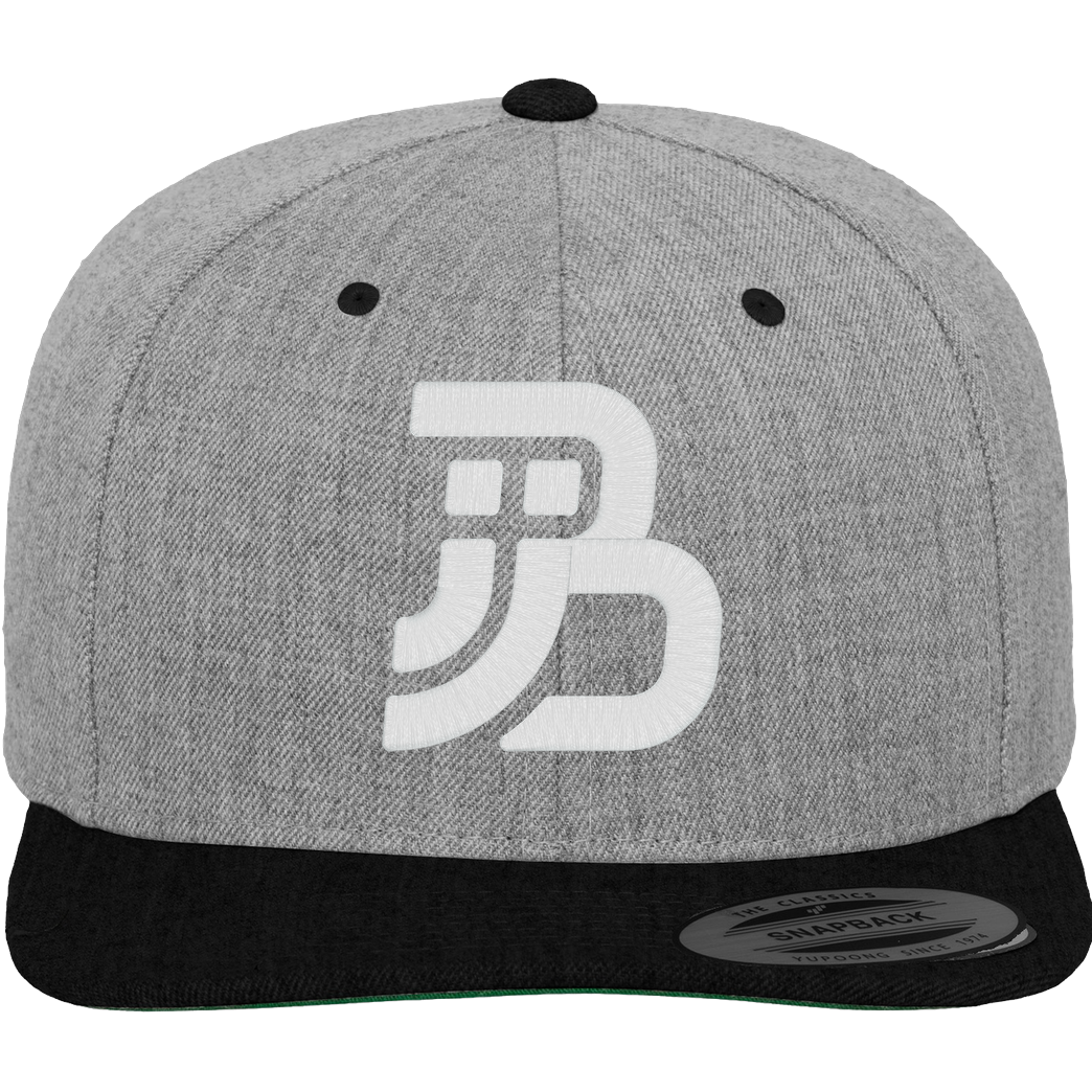 JJB JJB - Logo Cap Cap Cap heather grey/black