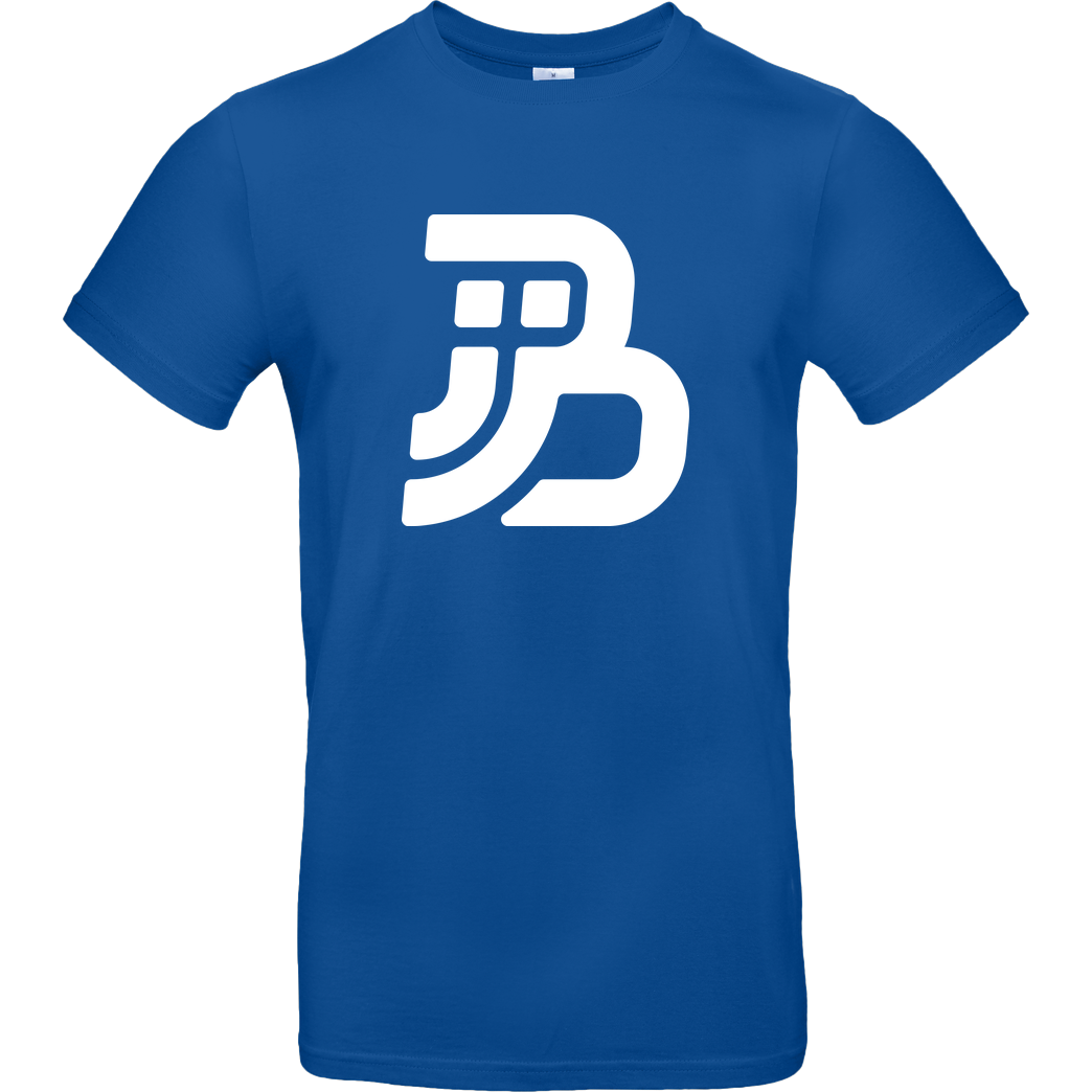 JJB JJB - Plain Logo T-Shirt B&C EXACT 190 - Royal Blue