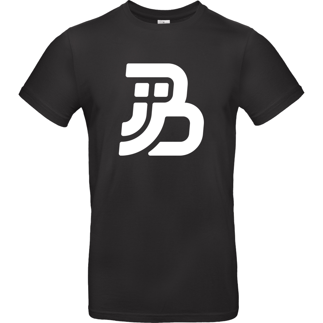JJB JJB - Plain Logo T-Shirt B&C EXACT 190 - Black