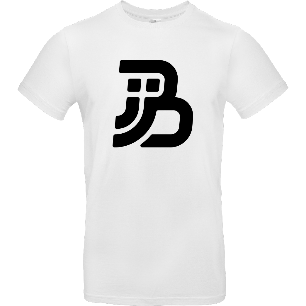 JJB JJB - Plain Logo T-Shirt B&C EXACT 190 -  White