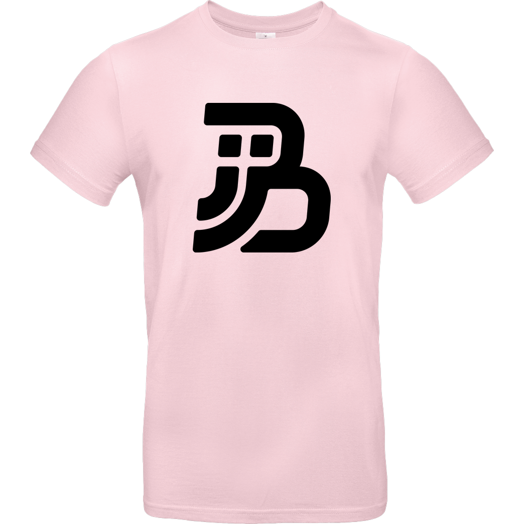 JJB JJB - Plain Logo T-Shirt B&C EXACT 190 - Light Pink
