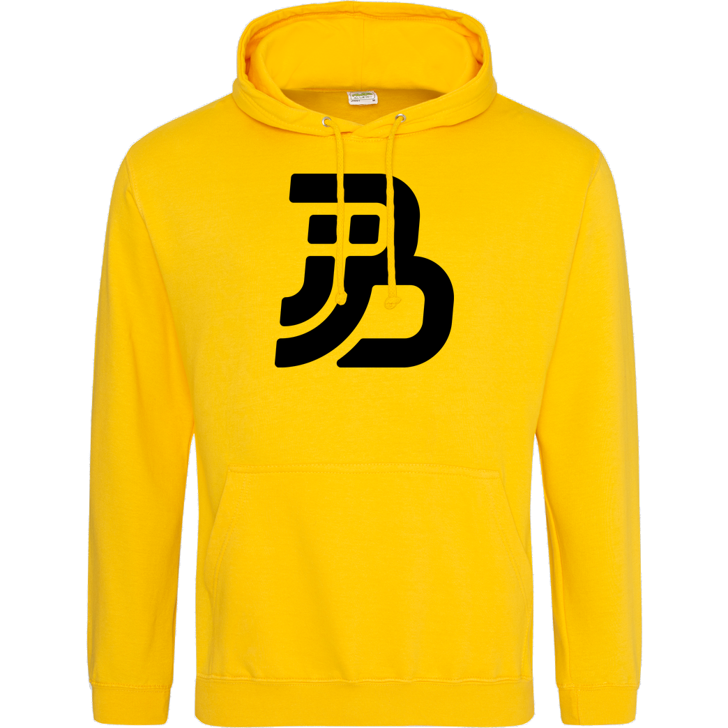 JJB JJB - Plain Logo Sweatshirt JH Hoodie - Gelb